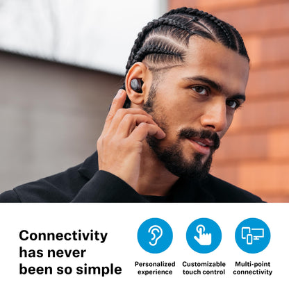 Sennheiser Momentum True Wireless 4 Smart Earbuds with Bluetooth 5.4, Crystal-Clear Sound, Comfortable Design, 30-Hour Battery Life, Adaptive ANC, LE Audio and Auracast - Black Copper