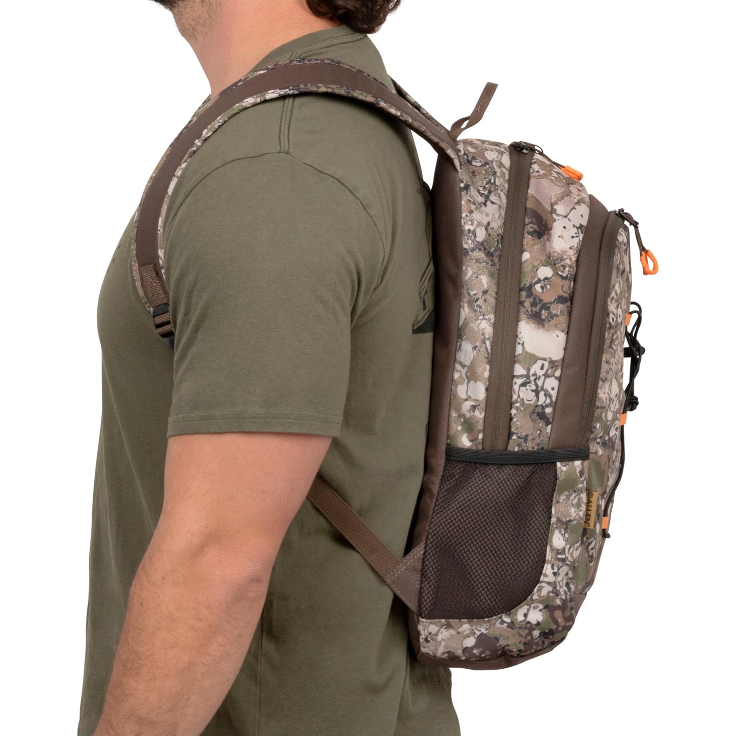 Allen Company Terrain Cape Daypack - Medium Hunting Pack, Veil Terrain Camouflage Backpack, 22.1L with Multiple Pockets & Gear Straps for Outdoor, Hiking, or Tactical Use