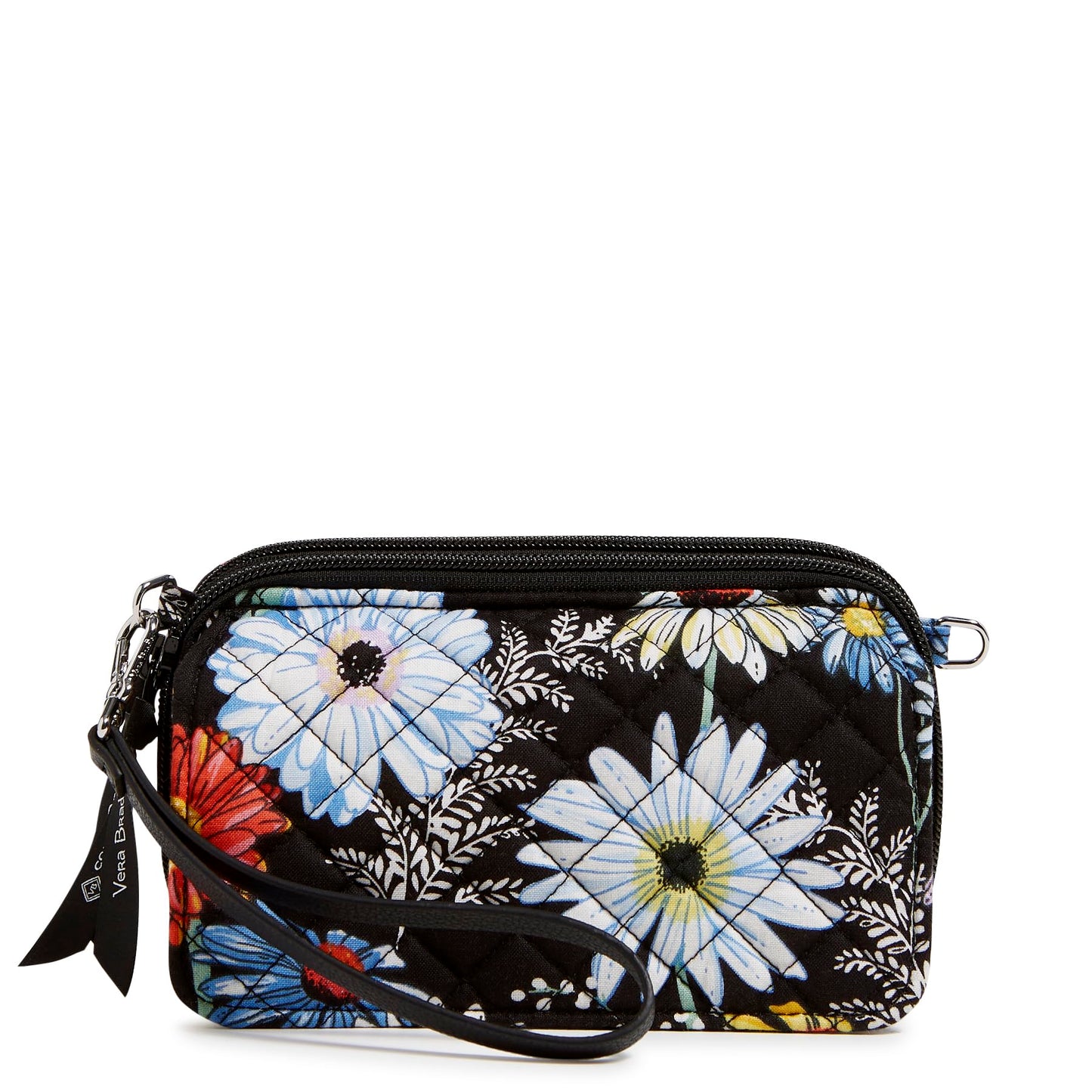 Vera Bradley Cotton All in One Crossbody Purse with RFID Protection