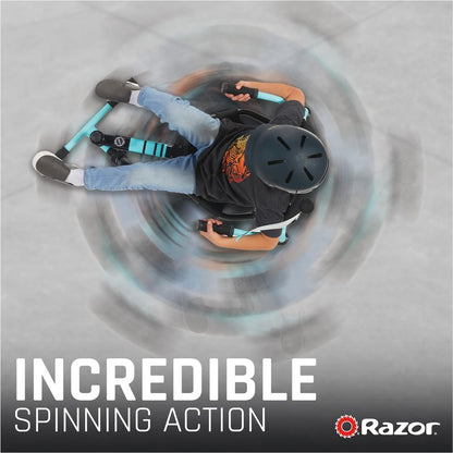 Razor Crazy Cart Shuffle – Kid-Powered Drifting Go-Kart for Ages 4+, Crazy Cart Drift Bar Technology, Adjustable Frame with 5 Length Settings