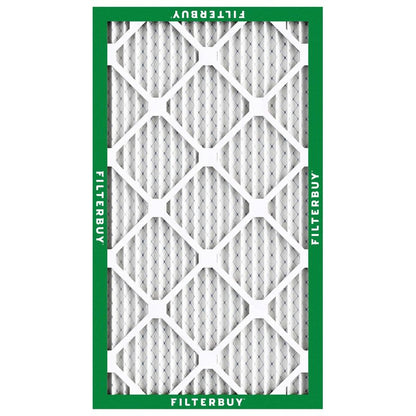 Filterbuy 16x36x1 Air Filter MERV 8 Essential Dust & Allergy Defense (2-Pack), Electrostatic Pleated HVAC AC Furnace Filters Replacement, Made in USA (Actual Size: 15.75 x 35.75 x 0.75)