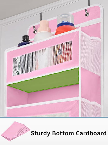 JARLINK 2 Pack Over The Door Organizer Storage, 5 Shelf Hanging Door Organizer