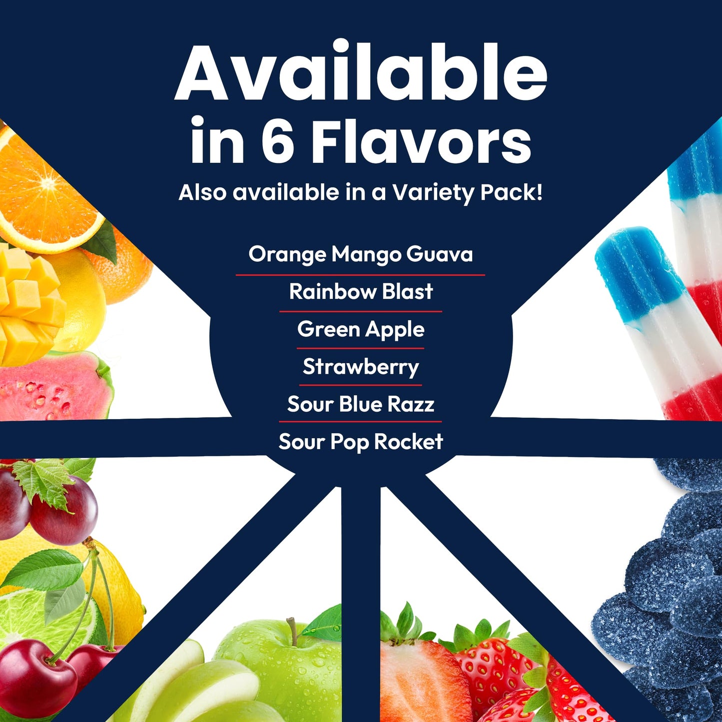 SaltStick Energy Gummies Rainbow Blast - 10 Packets/20 Servings