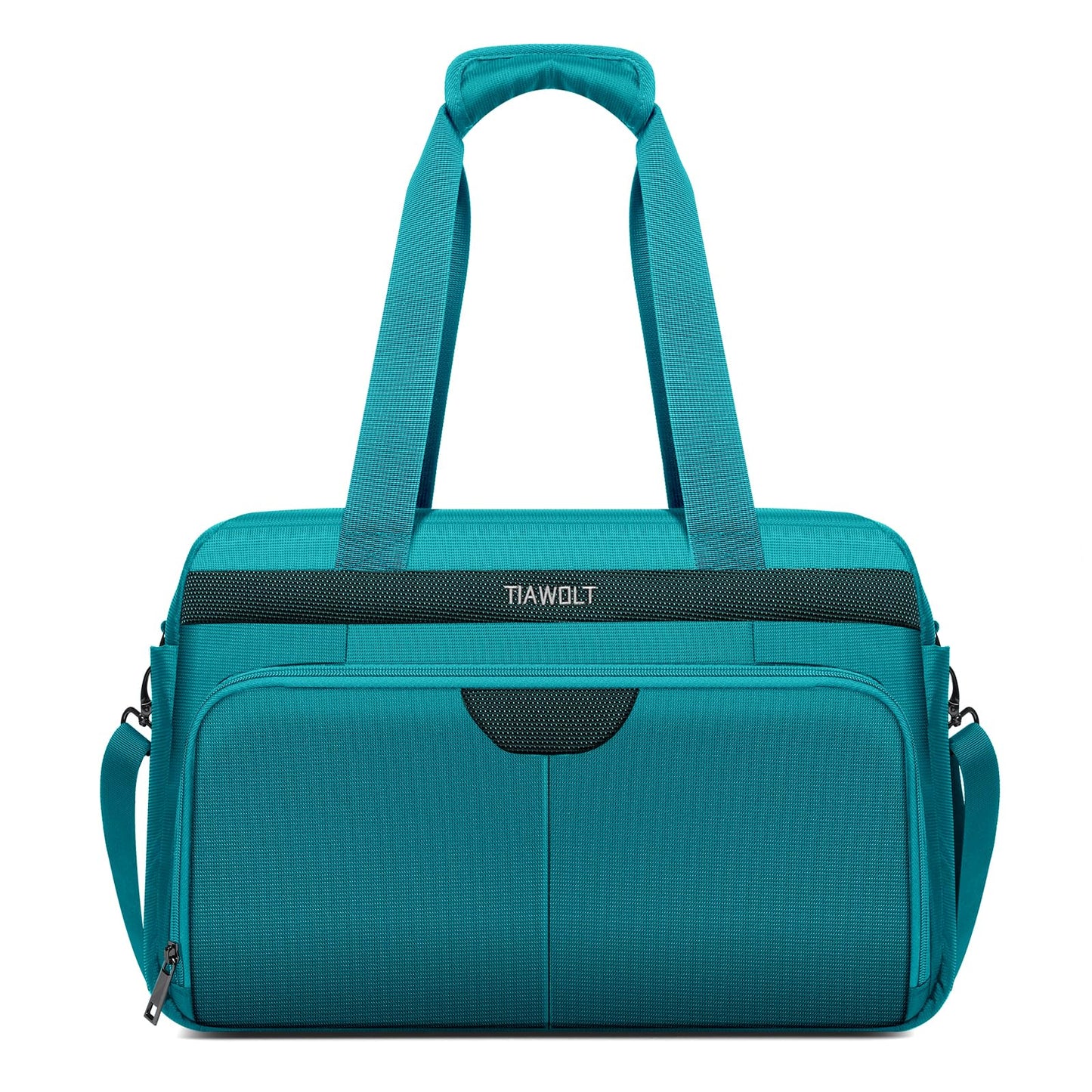 TIAWOLT Carry-On Luggage Travel Duffle Bag Carry on Duffle Airline Approved Expandable Travel Duffle, Weekender Bag for Men and Women with Wet Pocket Large Compartment, Green