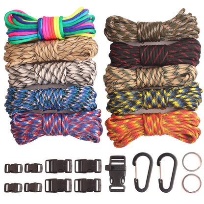 GeGeDa Paracord 550 Bracelets Kit 20 Feet Each Rope for Making Bracelets