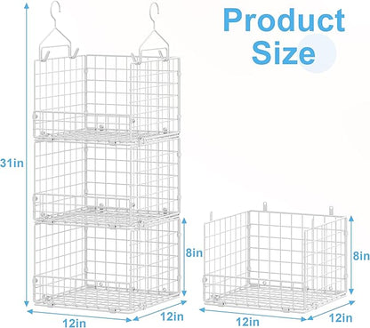 Sonyabecca 3-Tier Hanging Closet Organizer