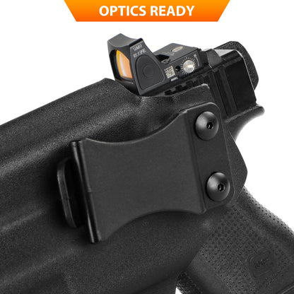 Glock 48 MOS TLR7 sub Holsters,IWB Kydex Holster for Glock 43X MOS,48 MOS with Streamlight TLR-7 Sub Flaslight,Optic Ready,Adj. Cant & Retention -Left Hand
