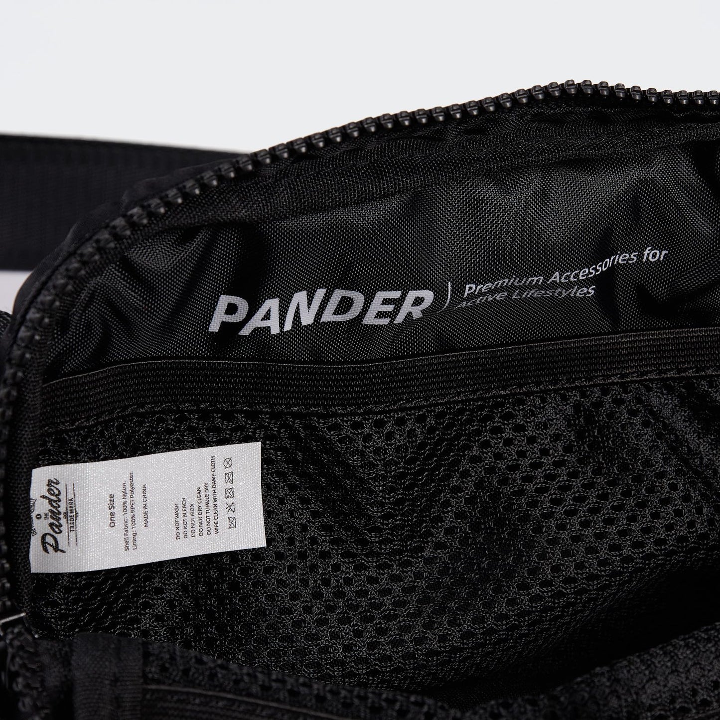 Pander Two Way Zipper Fanny Pack Nylon Everywhere Belt Bag for Women, Water Repellent Waist Packs, Crossbody Bags with Adjustable Strap.