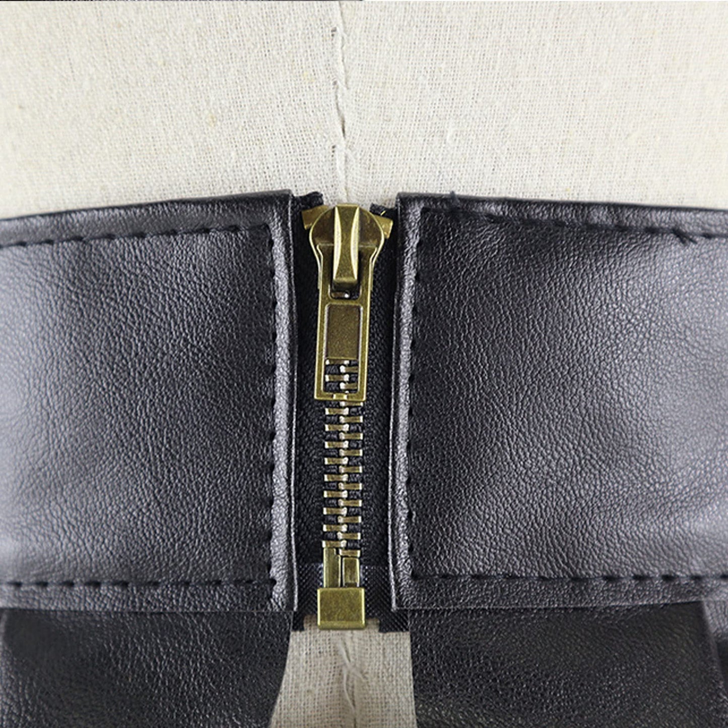 U Scinan Women's Dress Belt PU Leather Pleated Fashion Stretchy Peplum Cinch Belt Skirt Style Elastic Wide Waistband