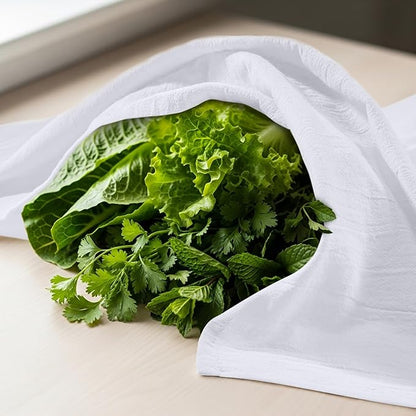 Utopia Kitchen White Flour Sack Towels 100% Cotton Tea Towels