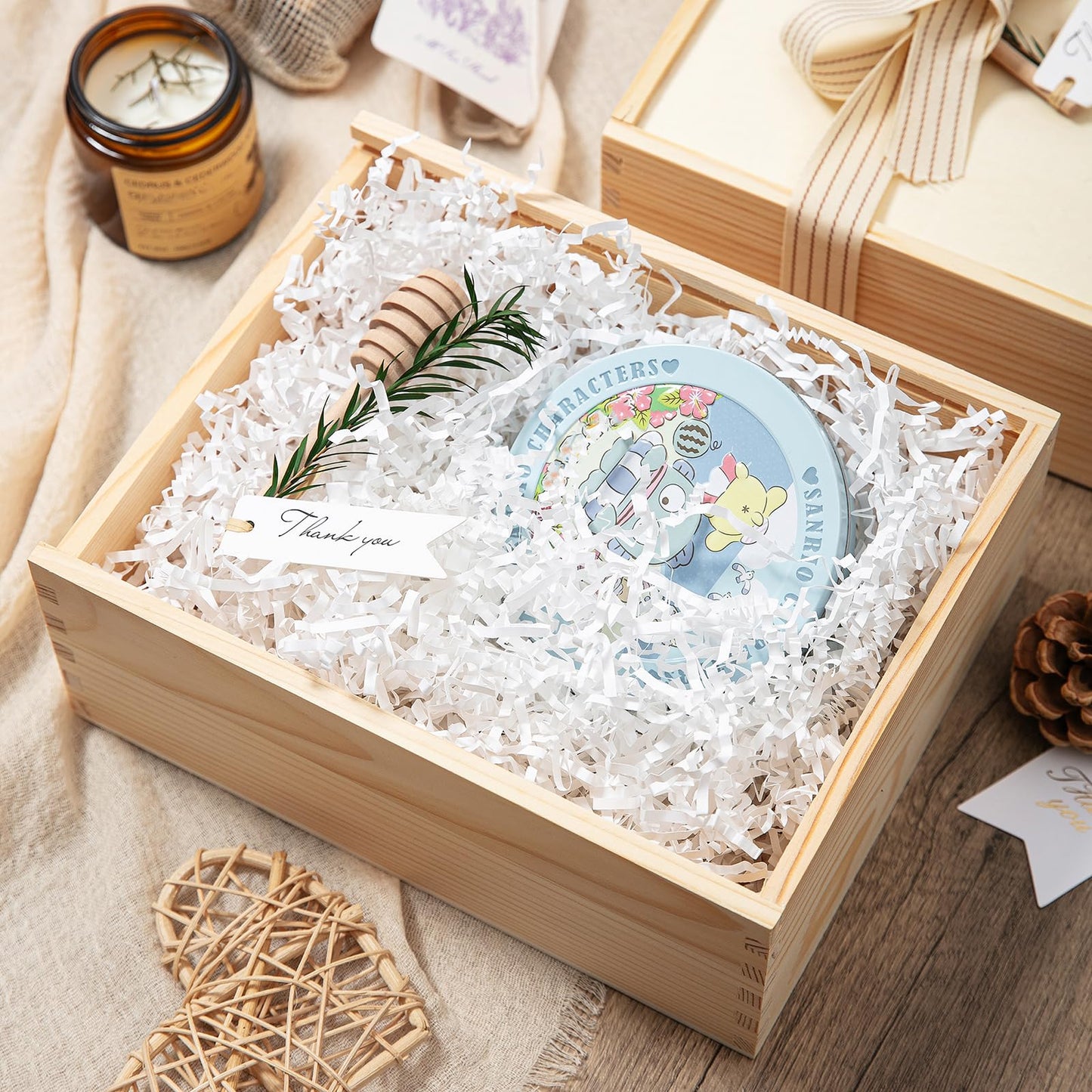 Mefleet 1 LB Crinkle Cut Paper Shred Filler White Crinkle Shredded Paper for Gift Box - Gift Basket Bag Filler - Grass Cushion Stuffing for Christmas Holiday Packaging Wrapping