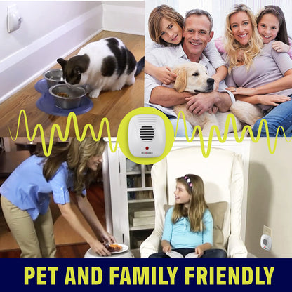 The Bell and Howell Ultrasonic Pest Repeller plug in device Complete Kit 6 Pack, Effectively Aids to repel mice, bugs, Rats, Rodents, Mosquitos, roaches, Spiders and Ants Chemical, odor and sound free