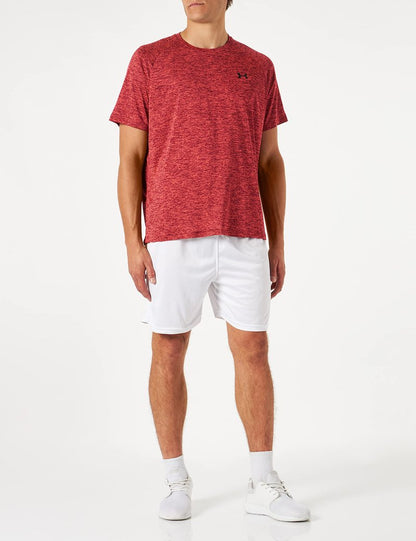 Under Armour Men's Tech 2.0 Short-Sleeve T-Shirt, (810) Bolt Red/Chestnut Red/Black, X-Small