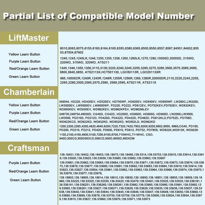 Garage Door Opener Keypad for liftmaster Chamberlain Craftsman Openers Produced Since 1993, Wireless Keyless Entry keypad, Replaces 877/878MAX, G940EV-P2, 877LM, CMXZDCG440 (5 Years Warranty)