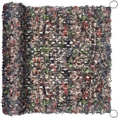 FullLit Camo Netting, Camouflage Net Blinds (Camo Bionic Leaves, 6.5ftx10ft)