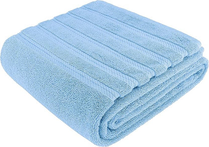 American Soft Linen 35x70 Jumbo Large Bath Towel, 600 GSM 100% Cotton Turkish