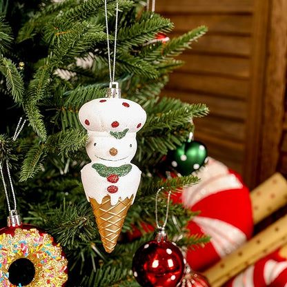 SHareconn 86pcs Christmas Tree Balls Ornaments, Shatterproof Plastic Decorative Baubles for Christmas Tree Decorations, Holiday Wedding Party Decoration, Festive Ornaments, Red Green White