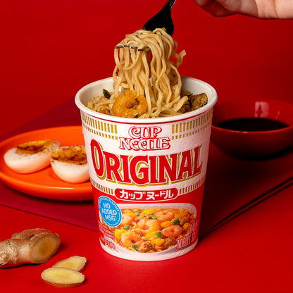 Nissin Cup Noodle Ramen Noodle Soup, Original, 2.4 Ounce (Pack of 6)