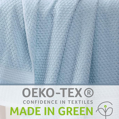 NY Loft 100% Cotton Hand Towel 6 Pack | Super Soft & Absorbent Quick-Dry Hand