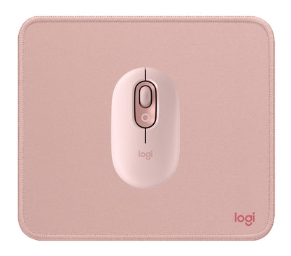 Logitech POP Mouse, Wireless Mouse with Customizable Emojis, SilentTouch Technology, Precision/Speed Scroll, Compact Design, Bluetooth, Multi-Device, OS Compatible - Heartbreaker Rose