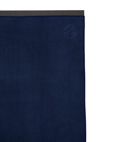 Manduka eQua Hot Yoga Mat Towel - 72" Instant Moisture Activated Grip Ultra Soft Microfiber Quick Dry, Daily Use Ready Lightweight, Travel Friendly Mat Layer 72 x 26.5 inches