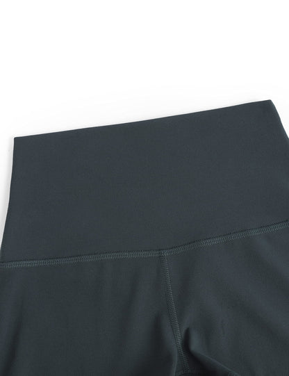 CRZ YOGA Butterluxe Biker Shorts 4'' - High Waisted Booty Workout Volleyball Yoga Womens Spandex Dark Green Small