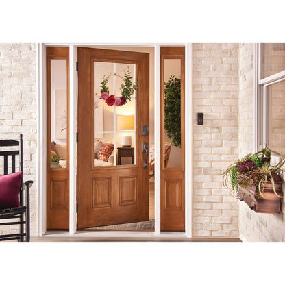 Schlage Encode Smart WiFi Deadbolt Lock for Front Door - Keyless Entry with App or Touchscreen - Works with Alexa, Hey Google, & Airbnb - Create Codes for Guests - Matte Black
