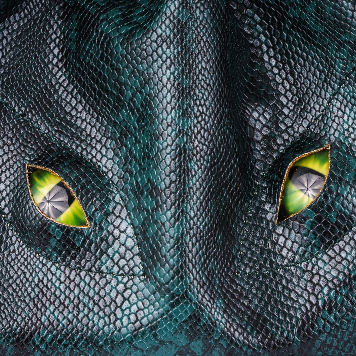KSNDie Large DND Dice Bag Leather Dice Storage Bag Dark Green D&D Drawstring Pouch with Pockets for RPG Table Games - Can Hold 200+ Polyhedral Dice