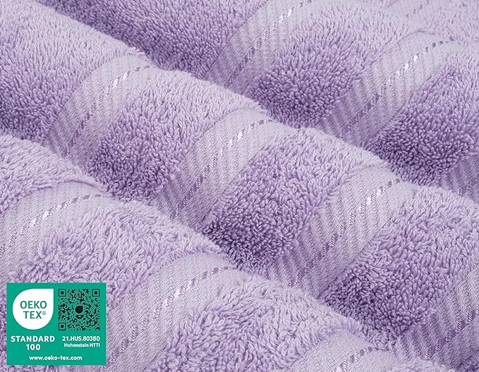 American Soft Linen Luxury 4 Piece Bath Towel Set, 600 GSM 100% Cotton Turkish