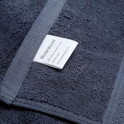 Cotton Bath Towels Set, 2-Piece Set Super Absorbent Quick Drying, Suitable