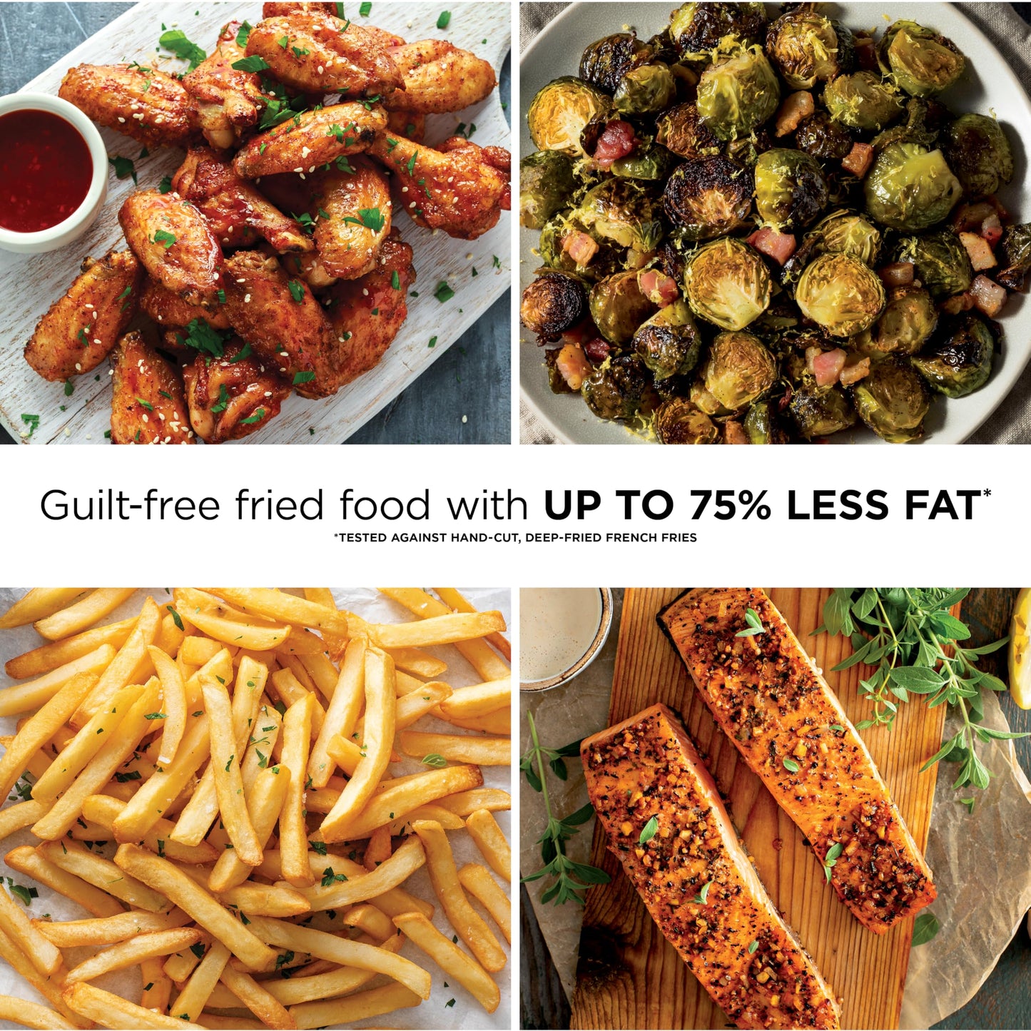 Ninja | Air Fryer | 4 QT Capacity | 4-in1 Roast, Crisp, Roast, Reheats, & Dehydrates | Dishwasher Safe Parts | Includes 20 Easy & Healthy Recipes | Compact | Grey | AF101