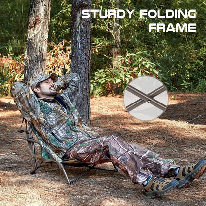 TR Low Camping Chair,Turkey Chairs for Hunting Lightweight Heavy Duty