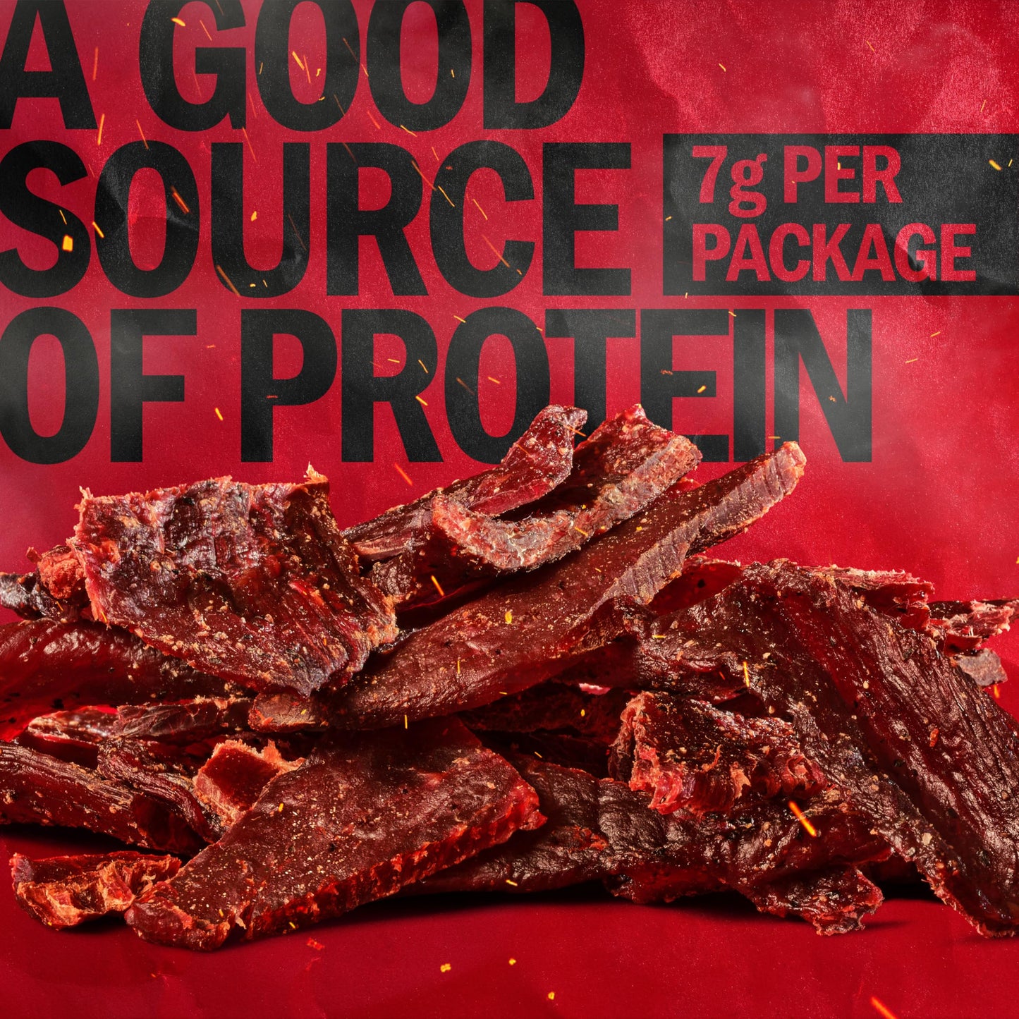 Jack Link's Beef Jerky, Original, Multipack Bags - Flavorful Meat Snacks for Lunches, Ready to Eat Protein Snacks, Individual Packs - 7g of Protein, Made with 100% Beef - 0.625 oz (Pack of 20)