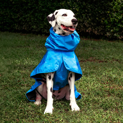Tuff Pupper Waterproof Dog Raincoat | Full-Body Windproof Rain Jacket for Dogs | Reflective Strips | Breathable Mesh Lining | Adjustable Fit | Leash Port | Small Medium Large XL XXL Dogs (Olive, XXS)
