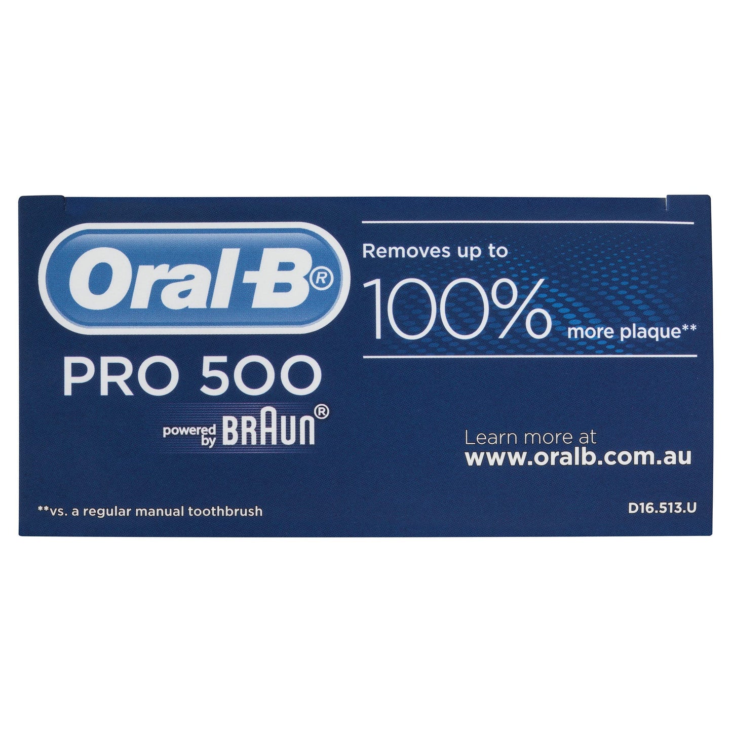 Oral-B CrossAction PRO 500 Electric Toothbrush, Multicolor