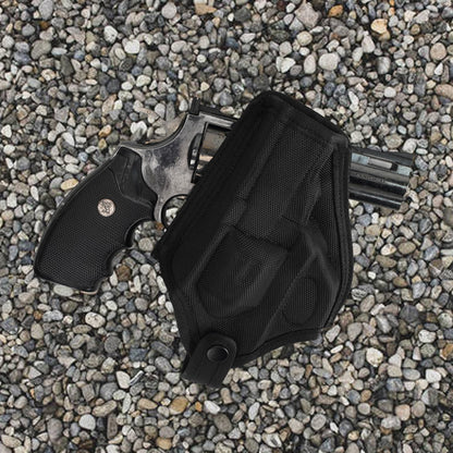 Tactical Universal Revolver Holster, Oxford Gun Holster with Widen Enlarge Quick Pull, Concealed Pistol Carry for Hunting Accessories