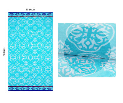 COTTON CRAFT Oversized XL Beach Towels - 39 x 68 inches - 2 Pack