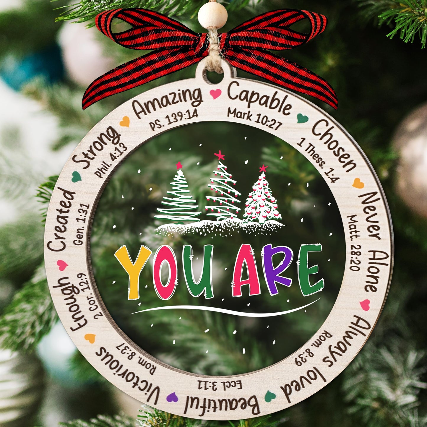 Christian Gifts for Women, 2025 Christmas Ornaments, Christian Christmas Ornaments, Religious Gifts for Women, Religious Ornament, New Year Gift, Xmas Gift for Friends, Friendship Gift