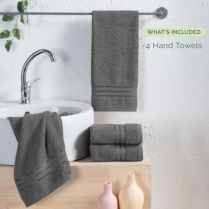 Elegant Comfort Three Line Popcorn Towel Set