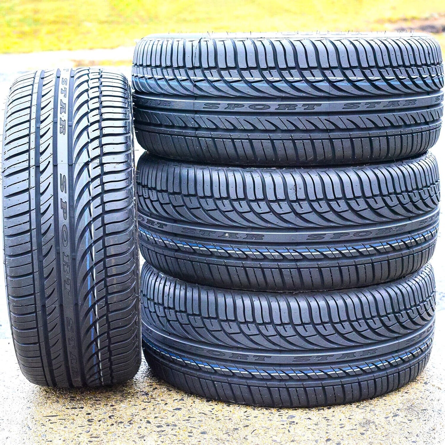 Fullway HP108 All-Season Passenger Car Performance Radial Tire-175/65R14 175/65/14 175/65-14 82H Load Range SL 4-Ply BSW Black Side Wall UTQG 380AA