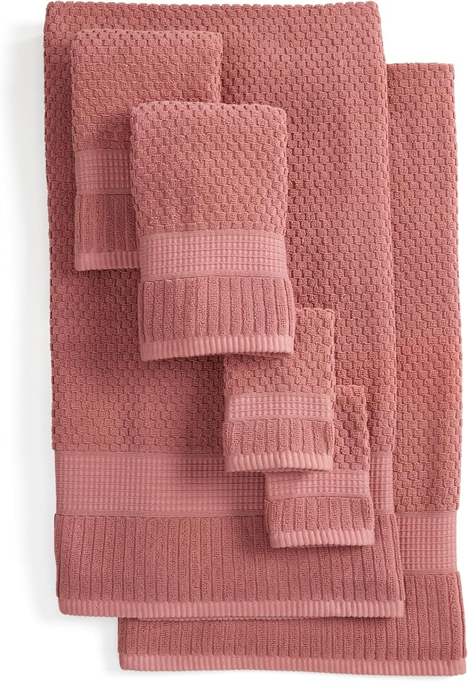 NY Loft 100% Cotton Towel Set 6 Piece | Super Soft & Absorbent Quick-Dry 2 Bath