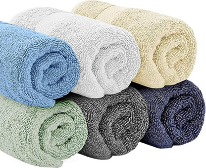 White Classic Luxury Multicolor Hand Towels