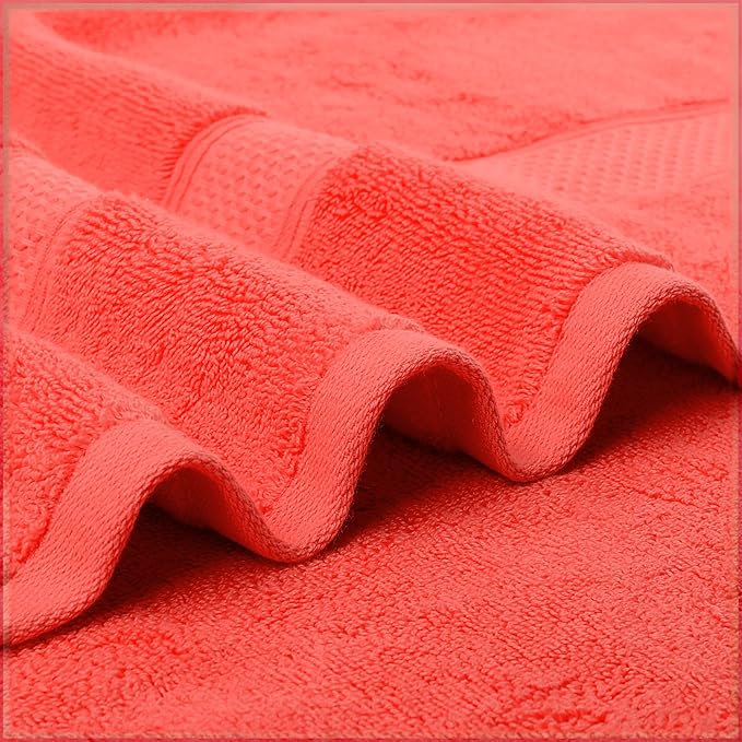 Fluffy Cotton Bath Towels Set650GSM, 2-Piece Set, Thickened and Enlarged