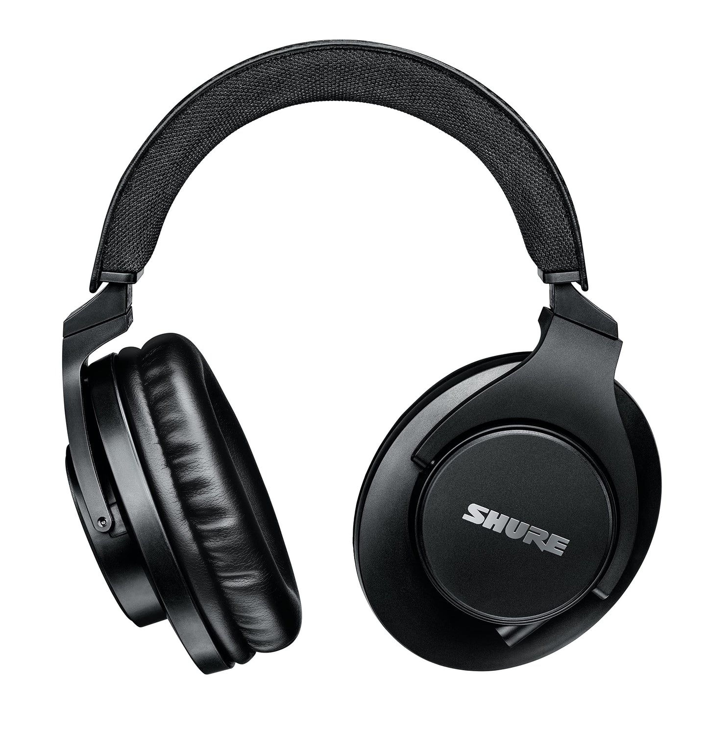 Shure SRH440A Professional Over-Ear Wired Studio Headphones – Monitoring & Recording Headphones with Enhanced Frequency Response, Adjustable & Collapsible Design, Works with All Audio Devices, Black