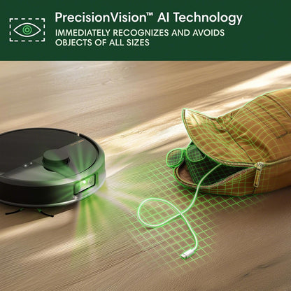 iRobot Roomba Plus 504 Vac Robot Vacuum with AutoEmpty Dock - Superior Power-Lifting Suction, Anti-Tangle Dual Rubber Brushes, Perfect for Pet Hair, Self-Empties for 75 Days, Avoids Obstacles, LiDAR