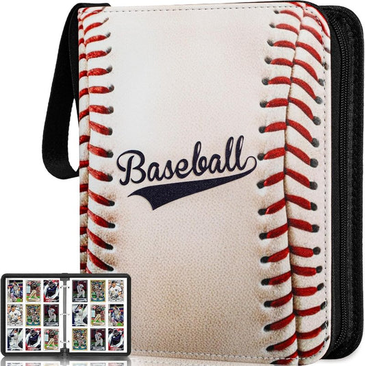 Baseball Card Binder - 2025-2026 Sports Trading Card Album with 990 Pockets | Sleeves Holder for Collectors