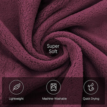 TENSTARS Silk Hemming Hand Towels