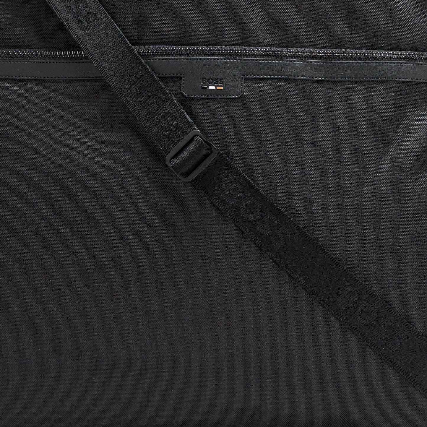BOSS, Ray Friendly Leather Suit Garment Bag, Catfish Black, One Size