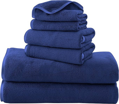 TENSTARS Luxury Silk Hemming Towel Set