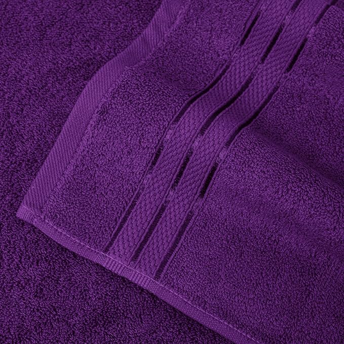 Elegant Comfort Three Line Popcorn Towel Set